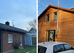 Aufstockung in Holzrahmenbauweise