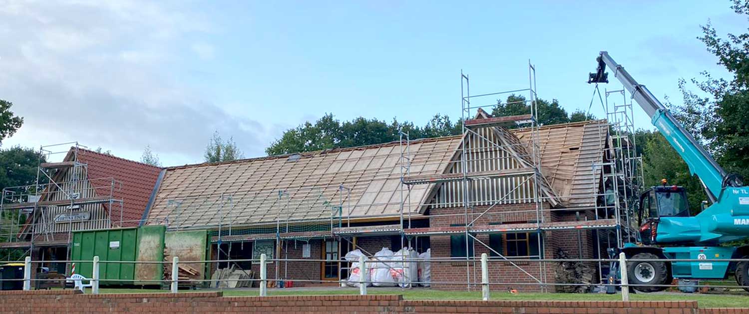 Aufstockung in Holzrahmenbauweise