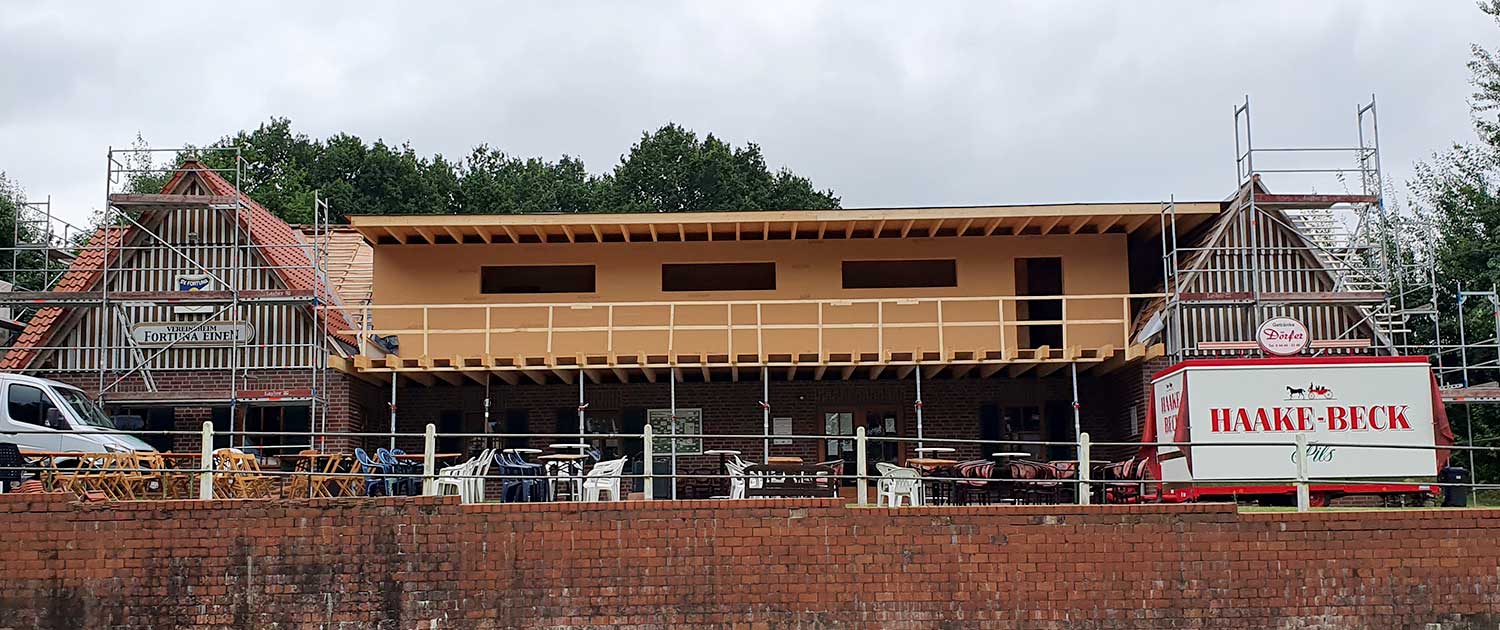 Aufstockung in Holzrahmenbauweise