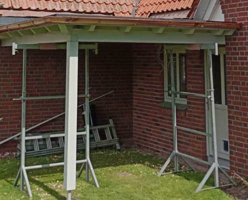 Neubau Terrassendach