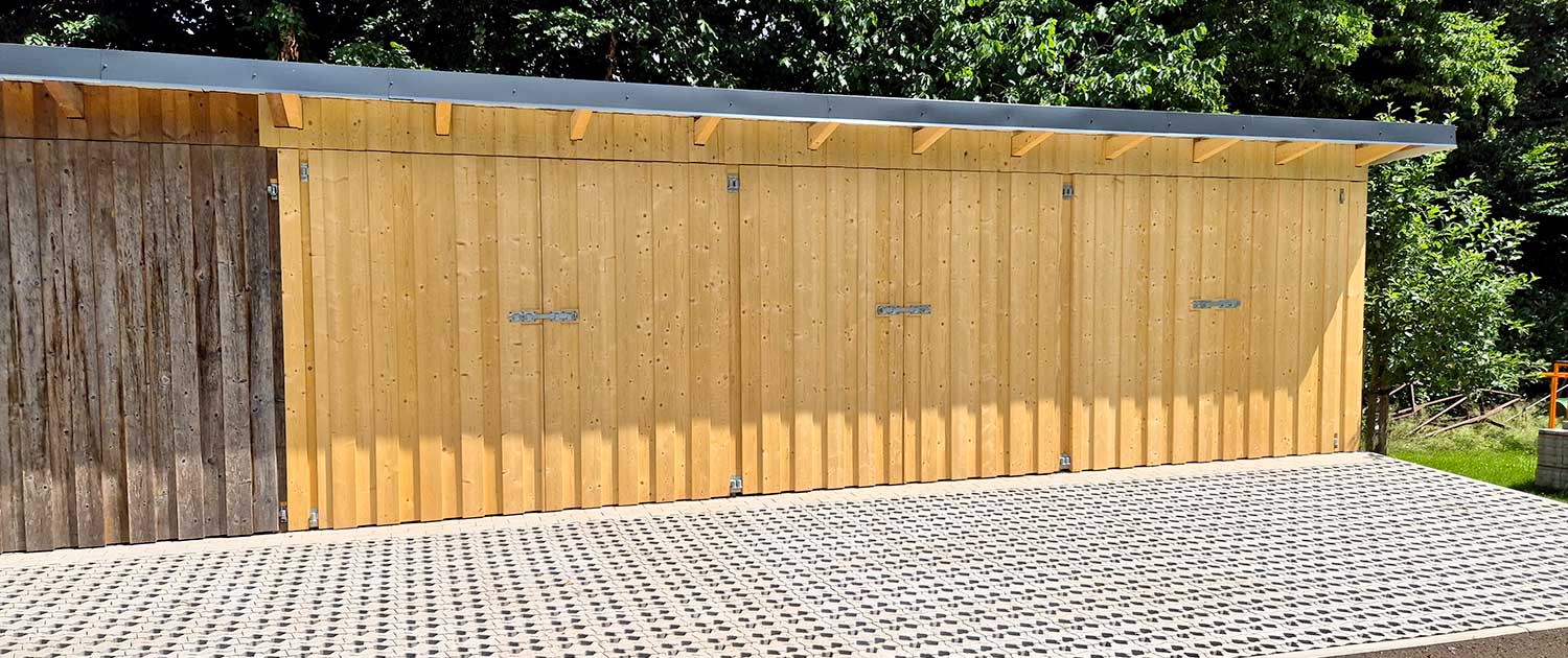 Carporterweiterung - Holzbau Eichmann