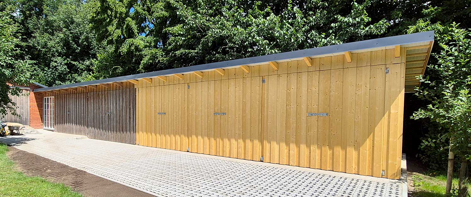 Carporterweiterung - Holzbau Eichmann