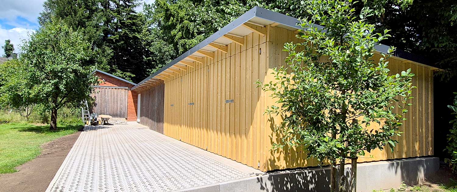 Carporterweiterung - Holzbau Eichmann