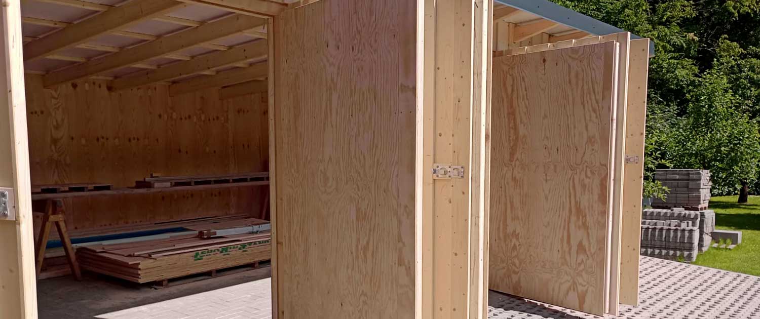 Carporterweiterung - Holzbau Eichmann