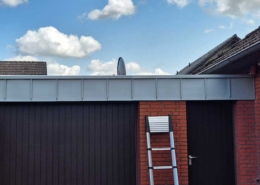 Attikablende - Sanierung Holzbau Eichmann