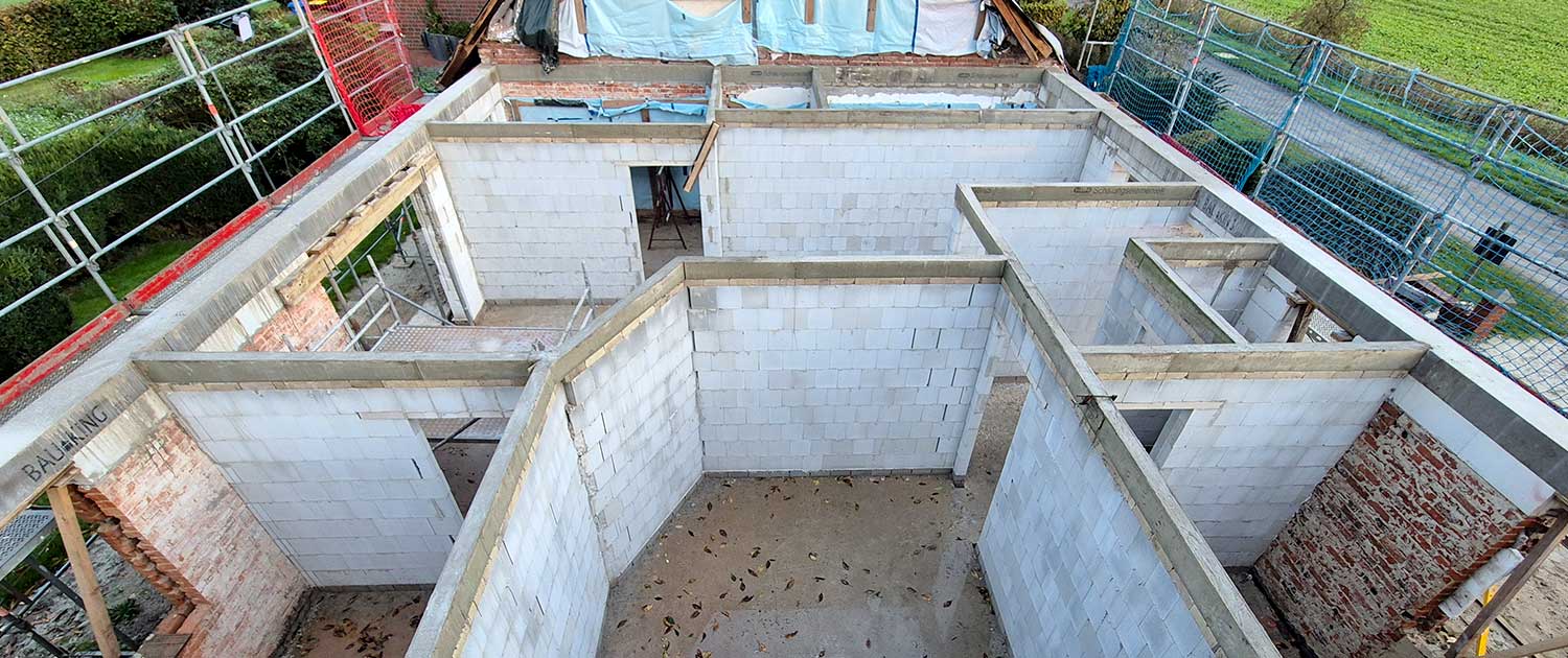 Erweiterung Dachstuhl - Holzbau Eichmann