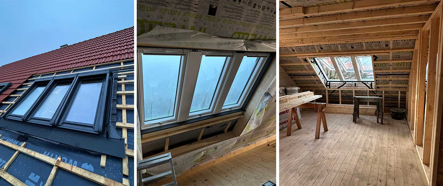 Innenausbau Dach - Holzbau Eichmann