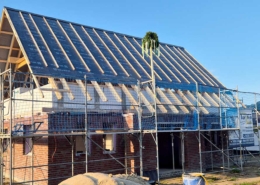 Neubau Dachstuhl - Holzbau Eichmann