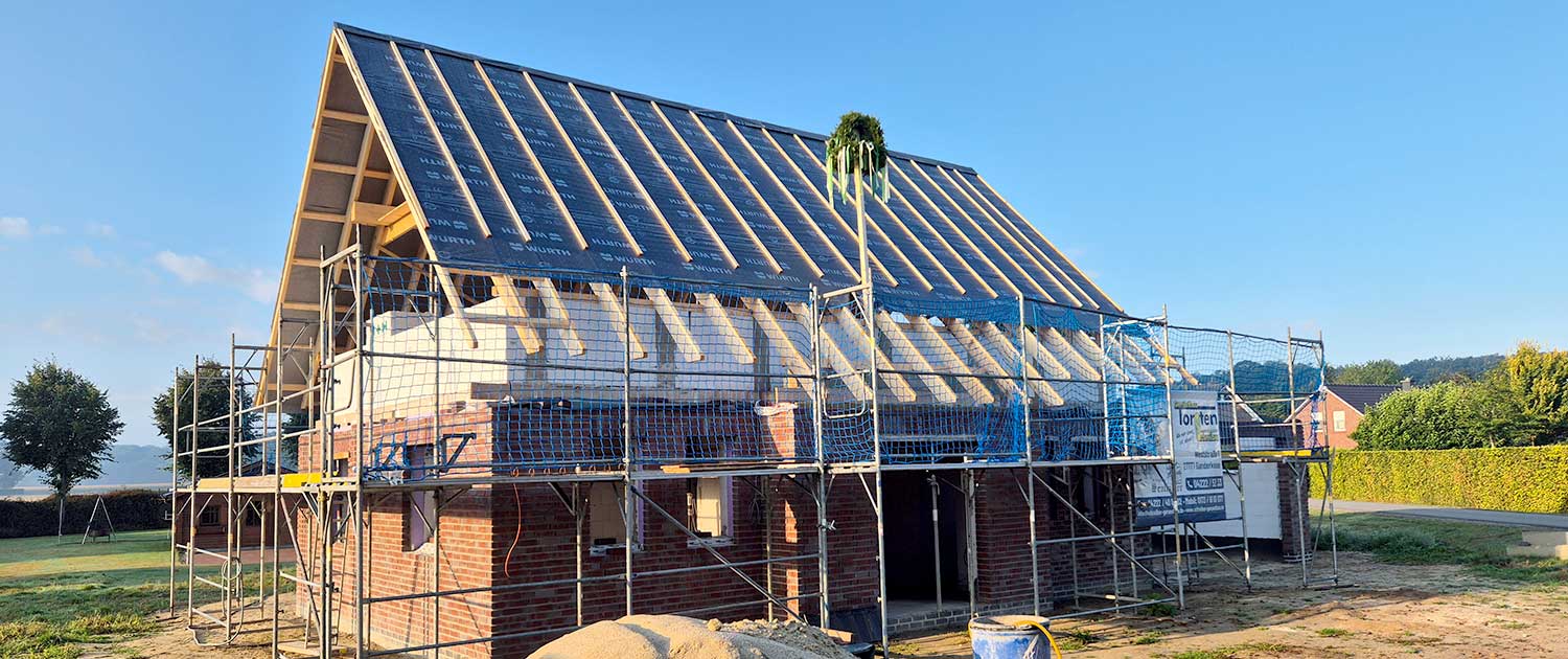 Neubau Dachstuhl - Holzbau Eichmann