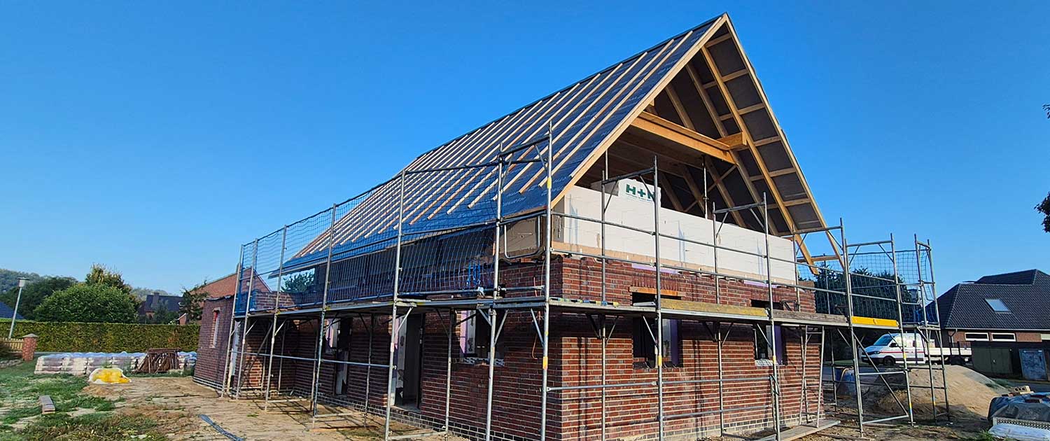 Neubau Dachstuhl - Holzbau Eichmann