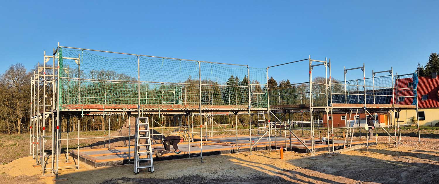 Neubau in Holzrahmenbauweise - Holzbau Eichmann