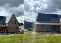 Neubau in Holzrahmenbauweise - Holzbau Eichmann