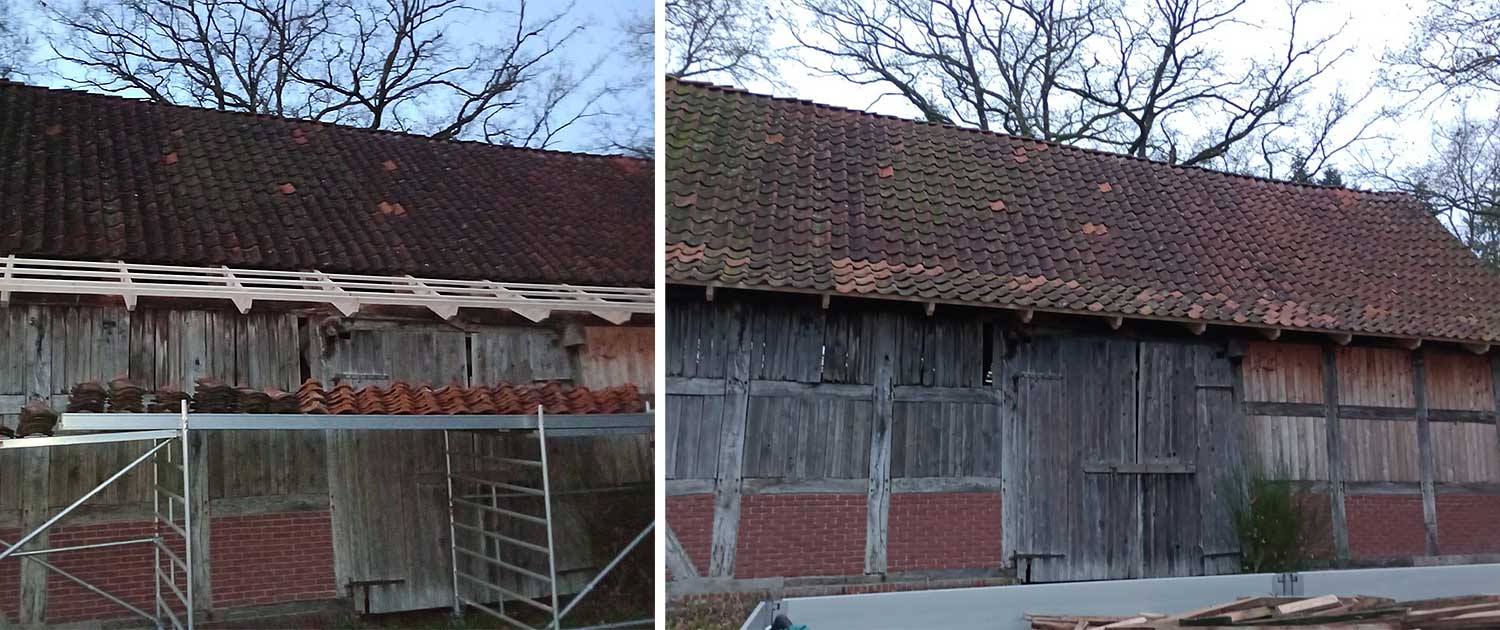 Sanierung Scheune - Holzbau Eichmann
