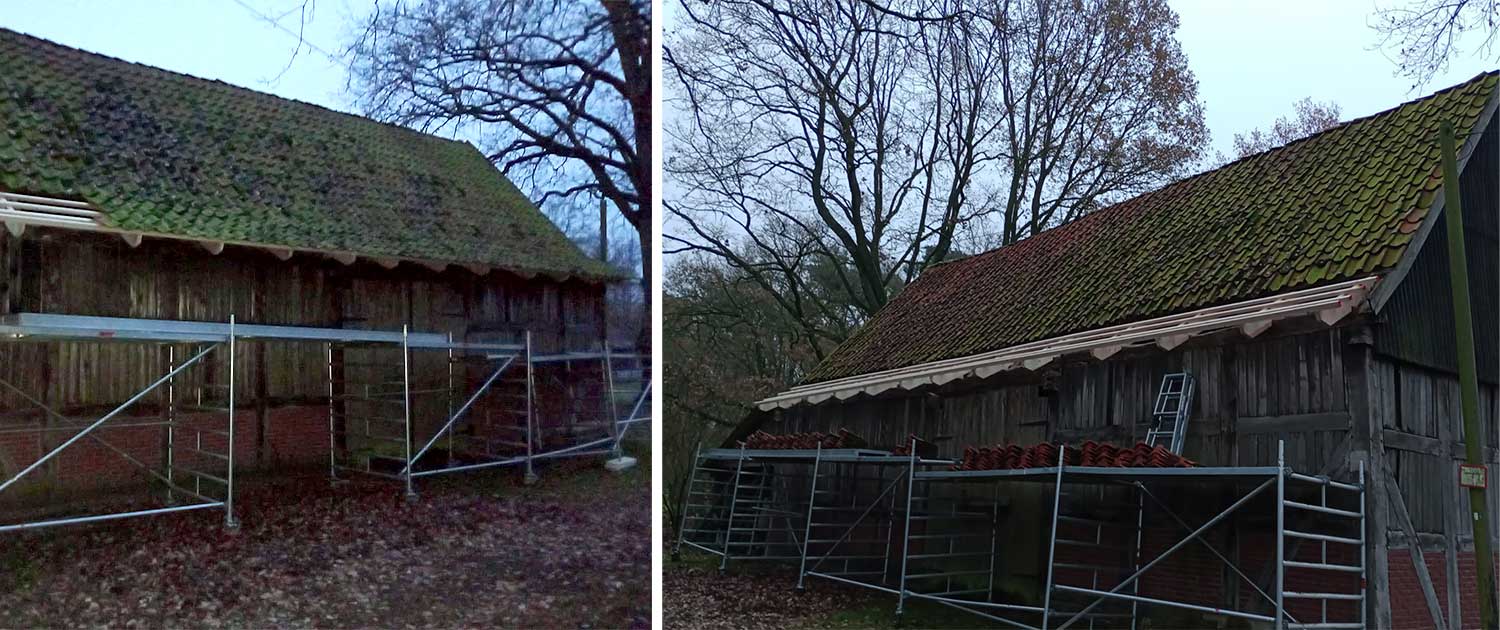 Sanierung Scheune - Holzbau Eichmann