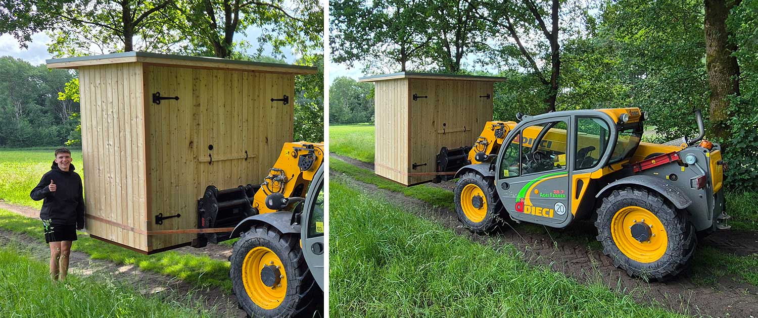 Waldtoilette - Holzbau Eichmann
