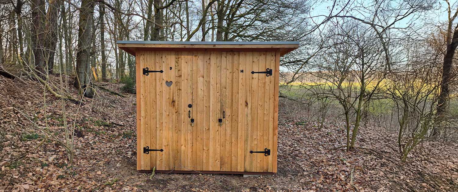 Waldtoilette - Holzbau Eichmann