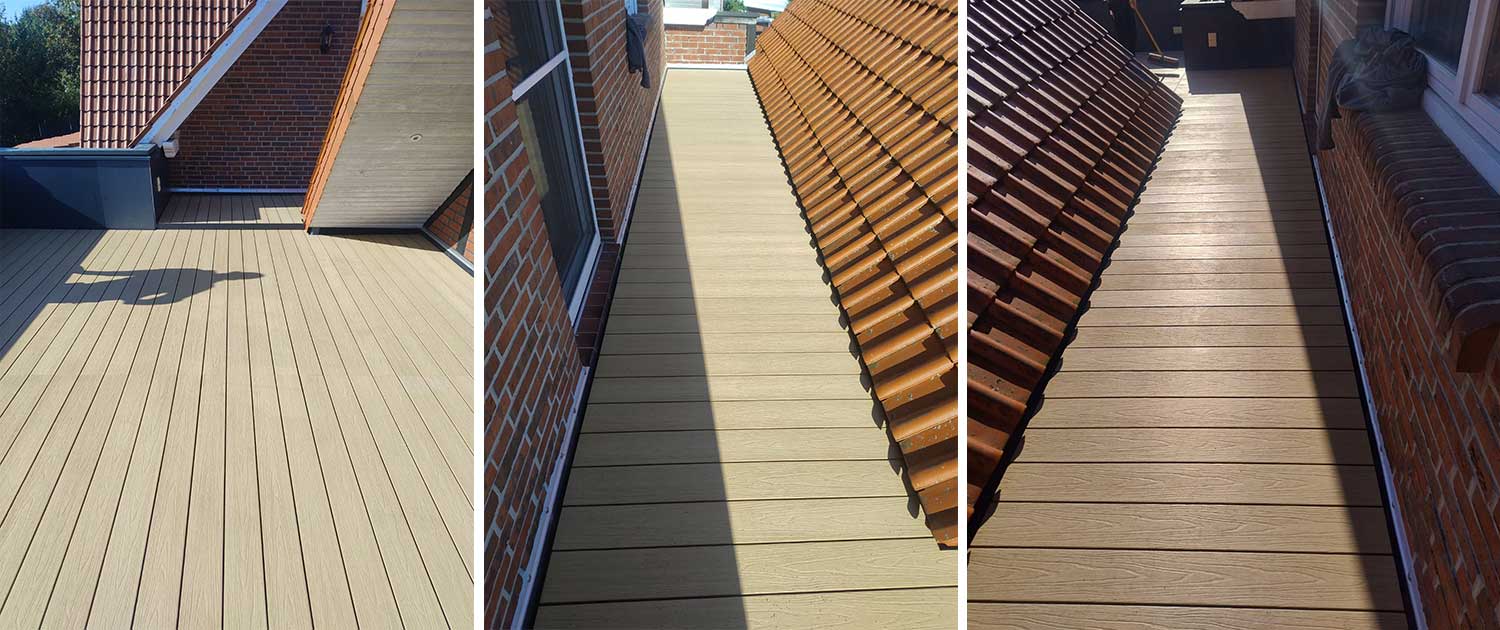 WPC Dachterrasse - Holzbau Eichmann