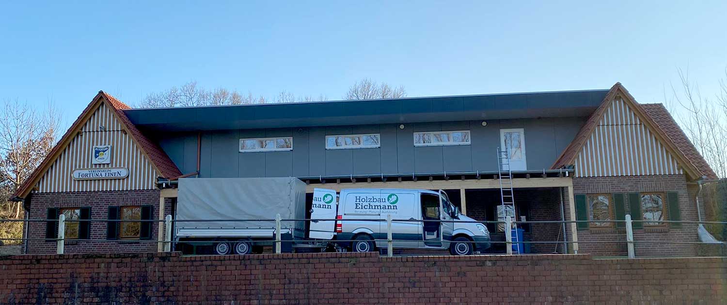 Aufstockung in Holzrahmenbauweise